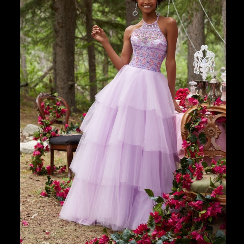 NWOT Mori Lee by Madeline Gardner Princess Pageant Gown